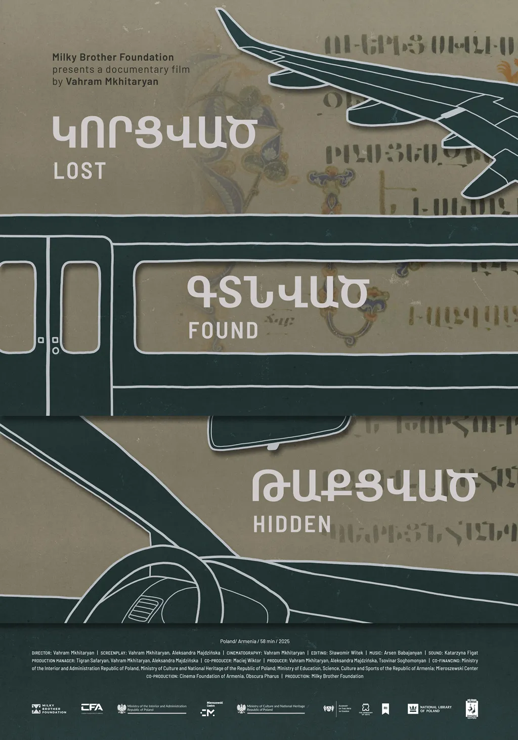 Plakat - Zaginiony. Odnaleziony. Ukryty